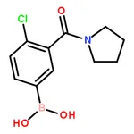 RHAWN 4-Chloro-3-(pyrrolidine-1-carbonyl)phenylboronic acid
