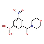 RHAWN (3-(Morpholine-4-carbonyl)-5-nitrophenyl)boronic acid