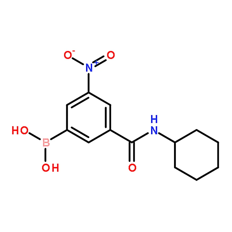 RHAWN (3-(Cyclohexylcarbamoyl)-5-nitrophenyl)boronic acid