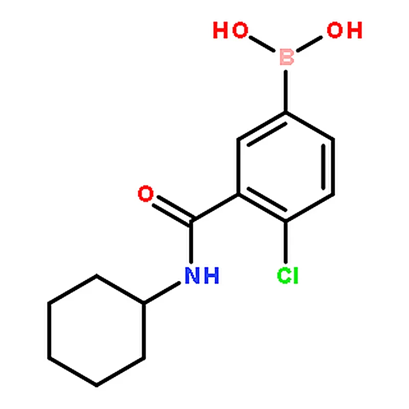 RHAWN 4-Chloro-3-(cyclohexylaminocarbonyl)phenylboronic acid
