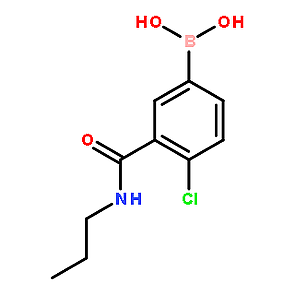 RHAWN 4-CHLORO-3-(N-PROPYLAMINOCARBONYL)PHENYLBORONIC ACID