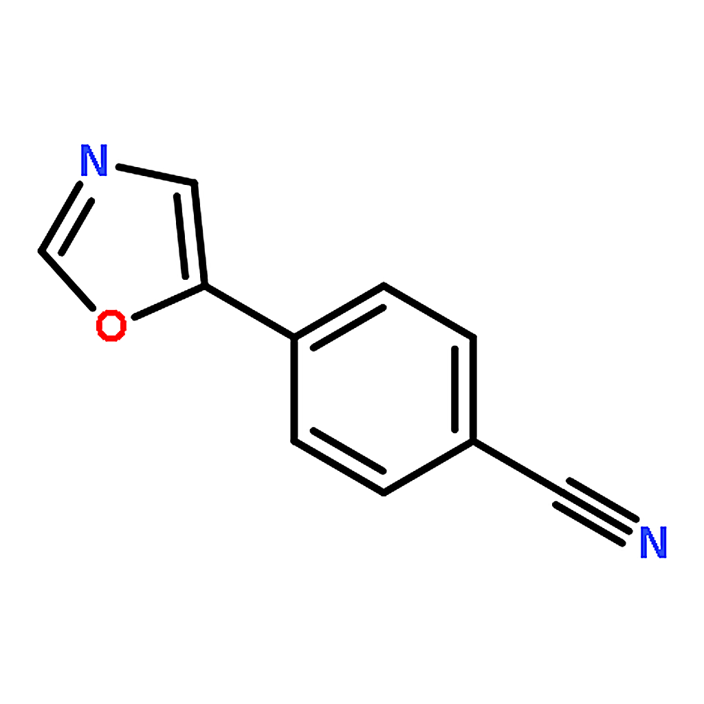 RHAWN 4-(5-Oxazolyl)benzonitrile