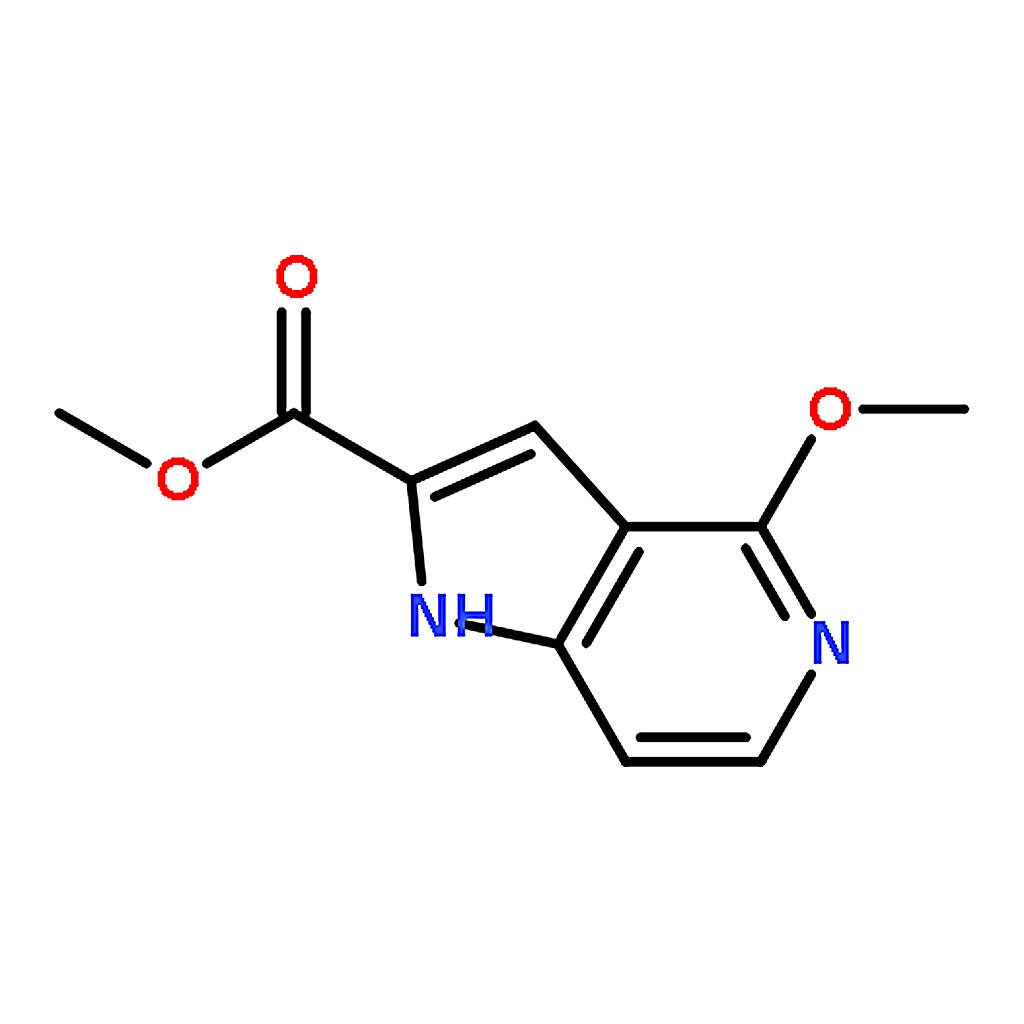 RHAWN Methyl 4-methoxy-1H-pyrrolo[3,2-c]pyridine-2-carboxylate