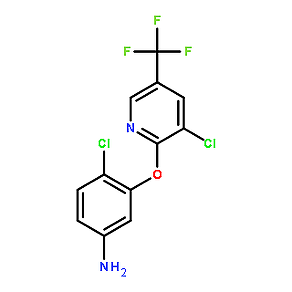RHAWN 4-Chloro-3-((3-chloro-5-(trifluoromethyl)pyridin-2-yl)oxy)aniline