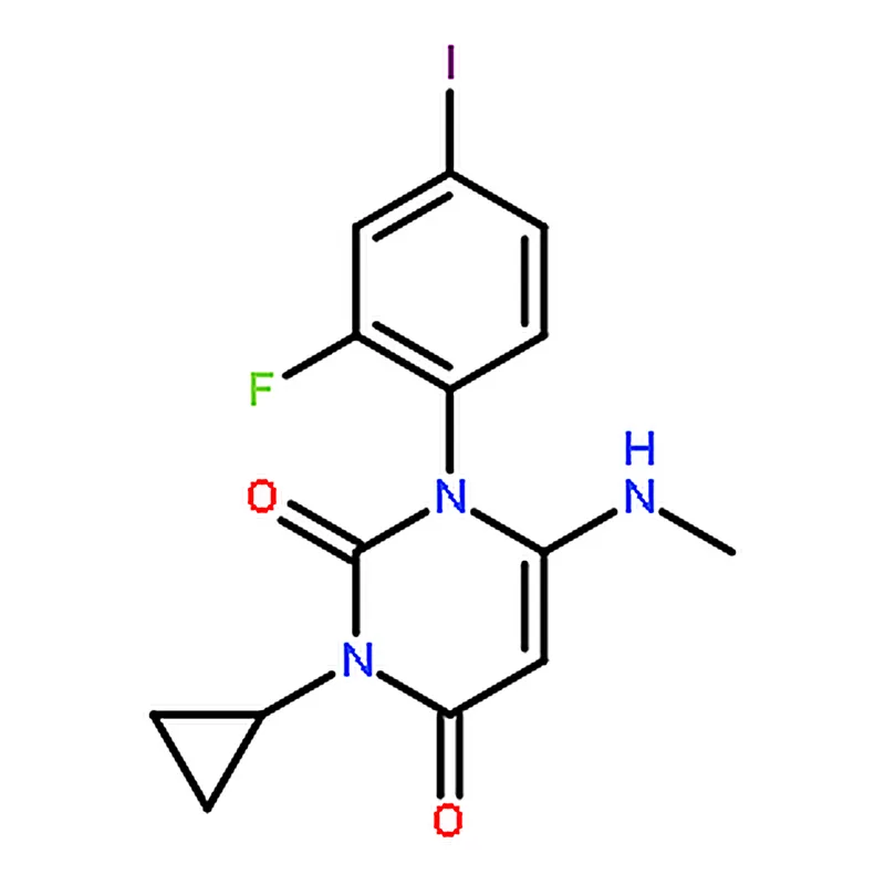 RHAWN 3-Cyclopropyl-1-(2-fluoro-4-iodophenyl)-6-(methylamino)pyrimidine-2,4(1H,3H)-dione