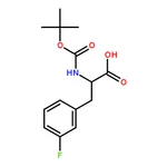 RHAWN 2-((tert-Butoxycarbonyl)amino)-3-(3-fluorophenyl)propanoicacid
