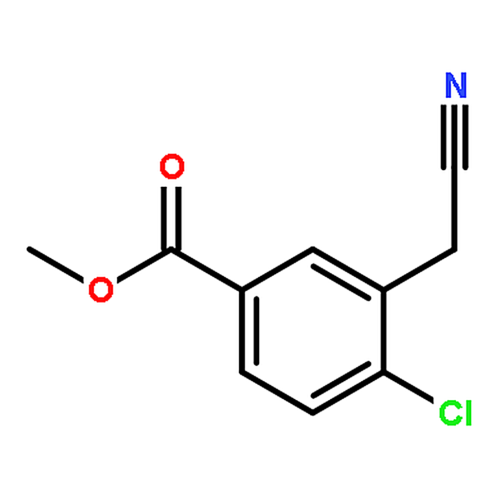 RHAWN Methyl 4-chloro-3-(cyanomethyl)benzoate