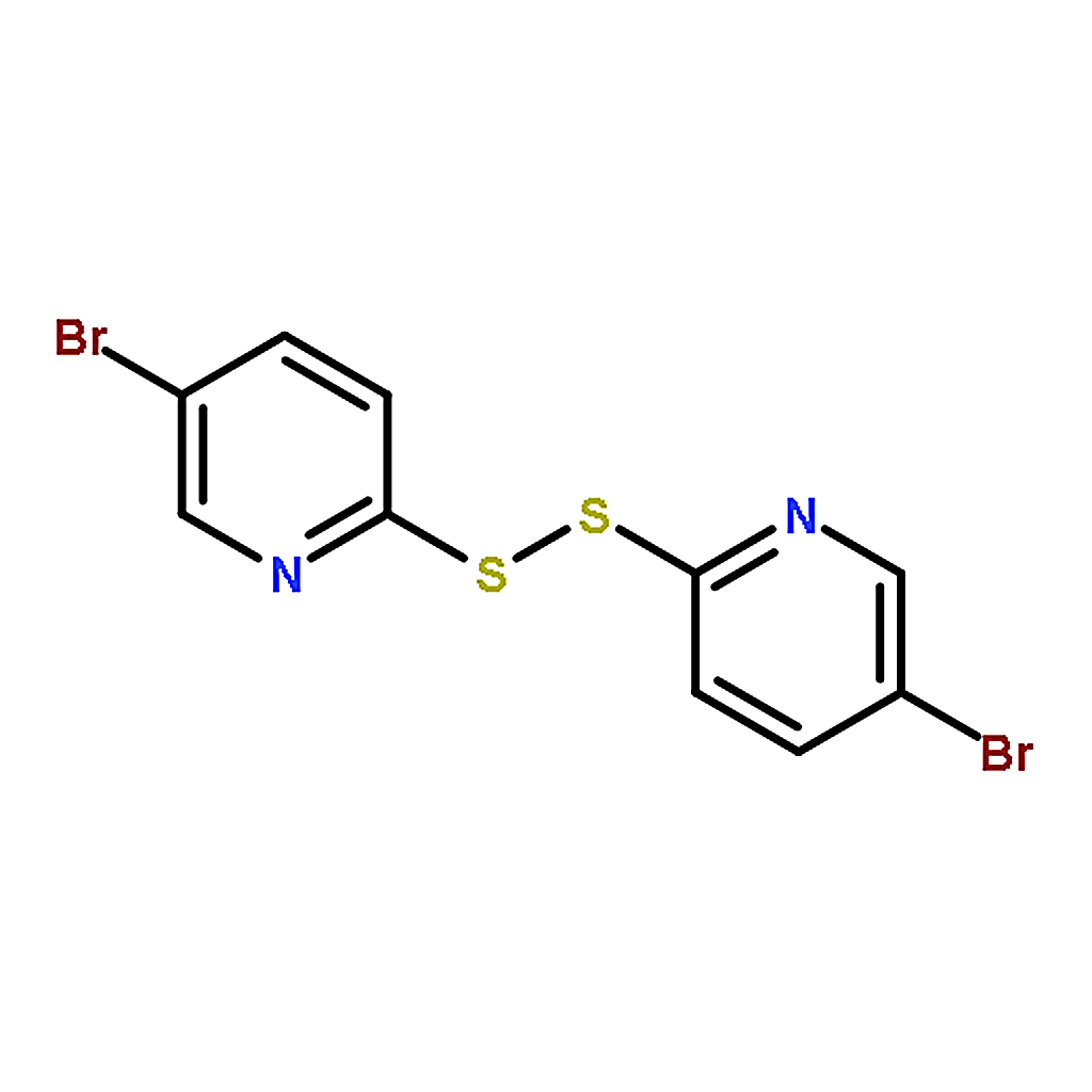 RHAWN 1，2-Bis(5-bromopyridin-2-yl)disulfane