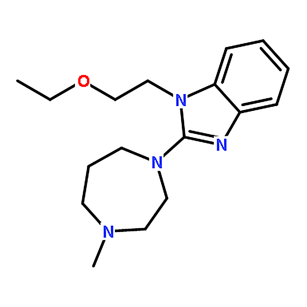 RHAWN 1-(2-Ethoxyethyl)-2-(4-methyl-1,4-diazepan-1-yl)-1H-benzo[d]imidazole