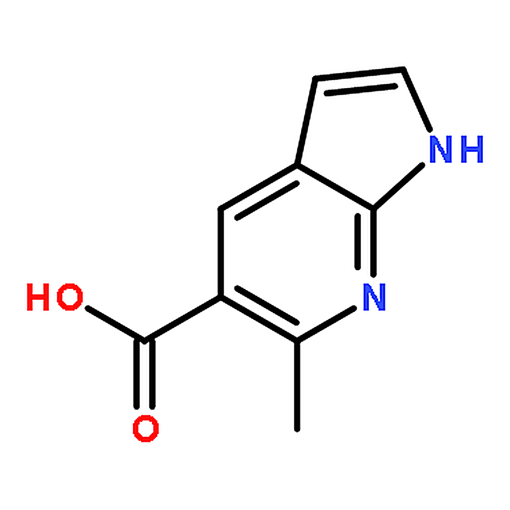 RHAWN 6-Methyl-1H-pyrrolo[2,3-b]pyridine-5-carboxylic acid