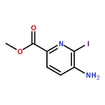 RHAWN Methyl 5-amino-6-iodopicolinate