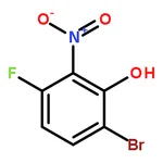 RHAWN 6-Bromo-3-fluoro-2-nitrophenol