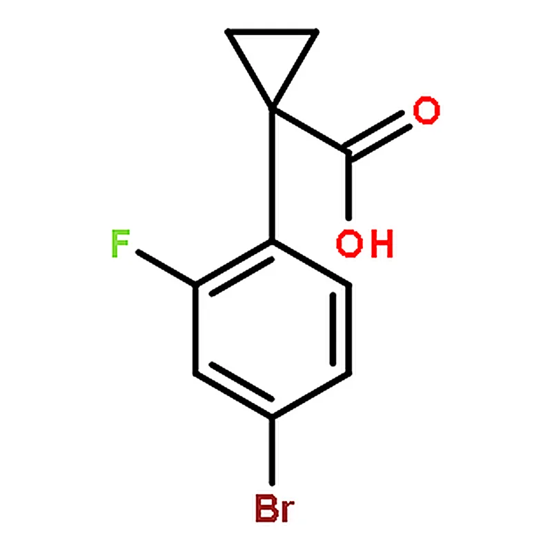 RHAWN 1-(4-Bromo-2-fluorophenyl)cyclopropanecarboxylic acid