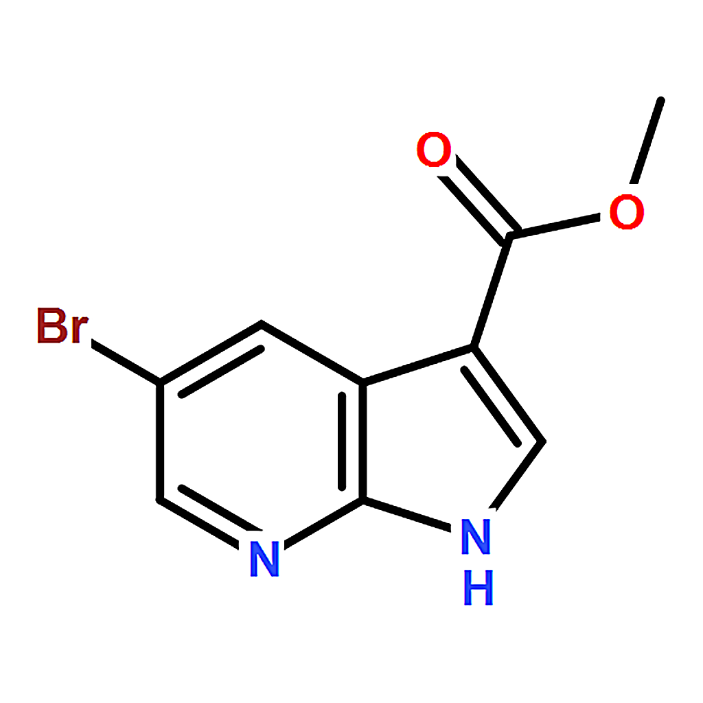 RHAWN Methyl 5-bromo-1H-pyrrolo[2,3-b]pyridine-3-carboxylate