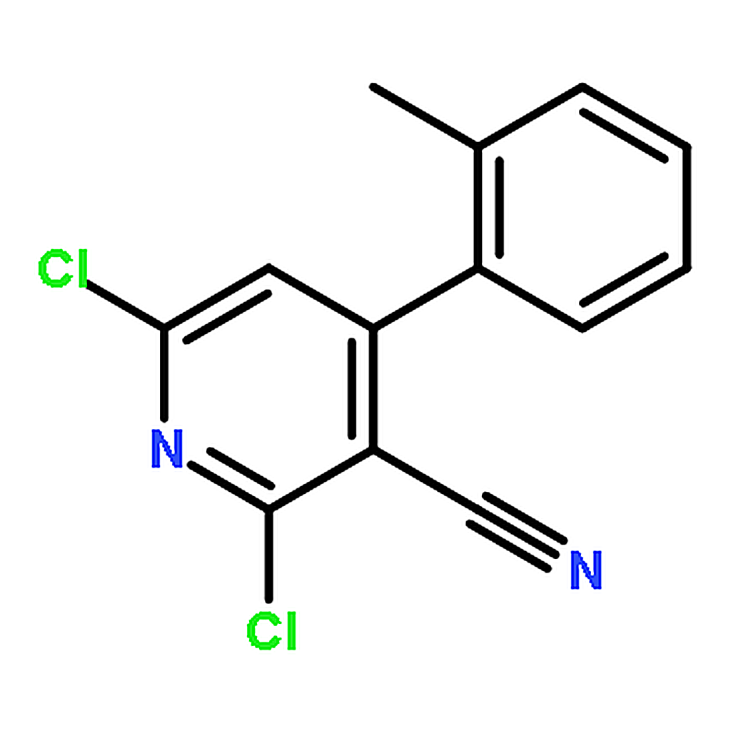 RHAWN 2,6-Dichloro-4-(o-tolyl)nicotinonitrile