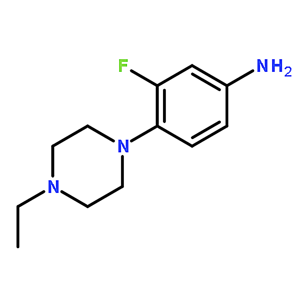 RHAWN 4-(4-Ethyl-1-piperazinyl)-3-fluoro-benzenamine