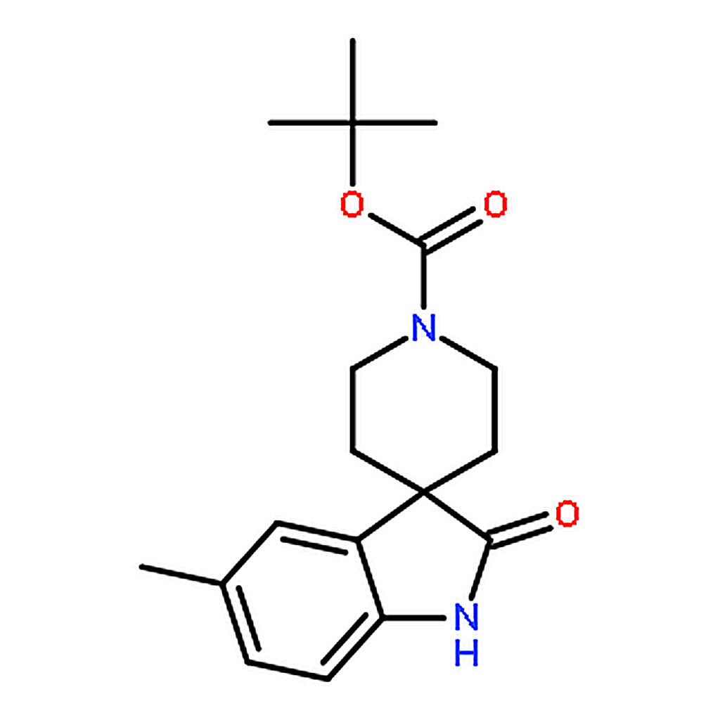 RHAWN tert-Butyl 5-methyl-2-oxospiro[indoline-3,4'-piperidine]-1'-carboxylate