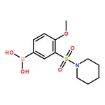 RHAWN (4-Methoxy-3-(piperidin-1-ylsulfonyl)phenyl)boronic acid