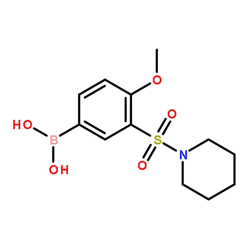 RHAWN (4-Methoxy-3-(piperidin-1-ylsulfonyl)phenyl)boronic acid