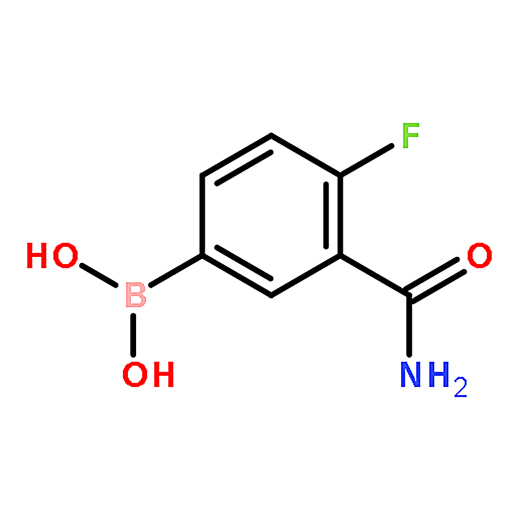 RHAWN 3-carbamoyl-4-fluoro-phenyl)boronic acid