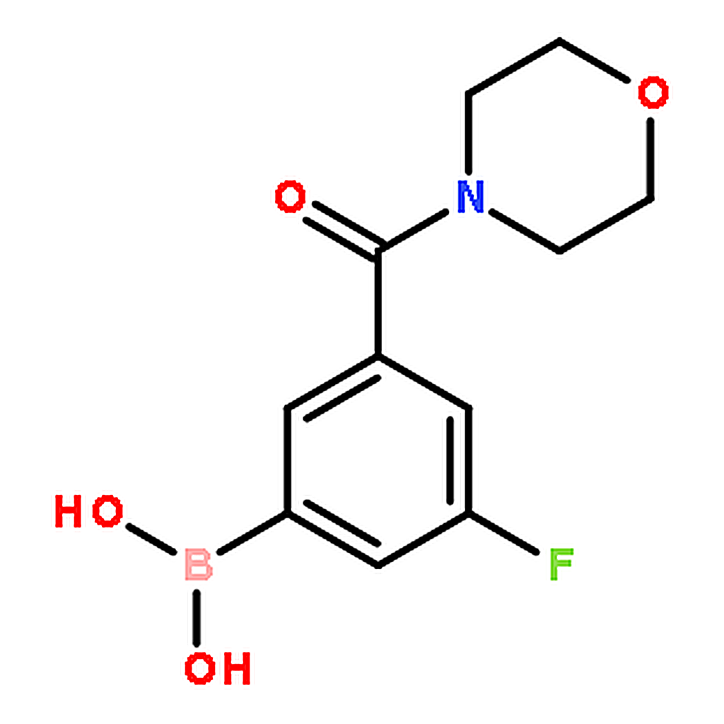 RHAWN 3-Fluoro-5-(morpholine-4-carbonyl)phenylboronic acid