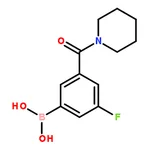 RHAWN (3-Fluoro-5-(piperidine-1-carbonyl)phenyl)boronic acid