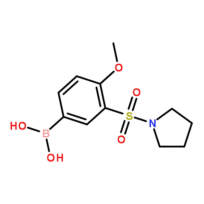 RHAWN (4-Methoxy-3-(pyrrolidin-1-ylsulfonyl)-phenyl)boronic acid