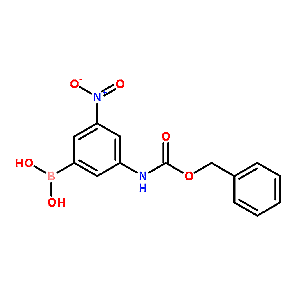 RHAWN 3-(Benzyloxycarbonylamino)-5-nitrophenylboronic acid