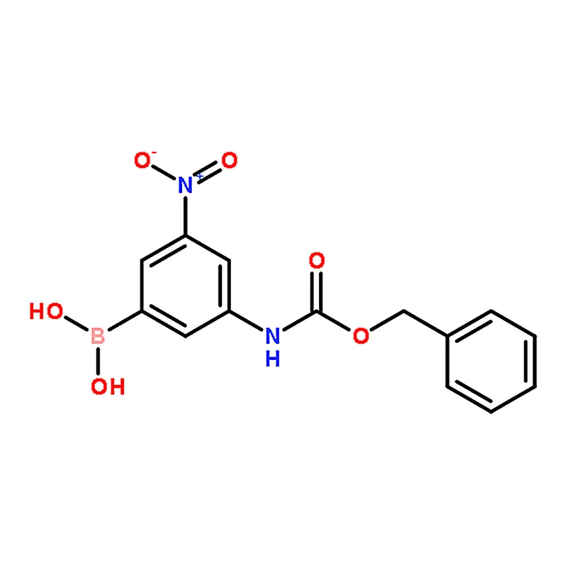RHAWN 3-(Benzyloxycarbonylamino)-5-nitrophenylboronic acid