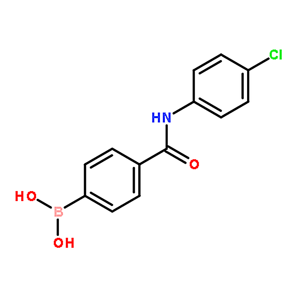 RHAWN (4-((4-Chlorophenyl)carbamoyl)phenyl)boronic acid