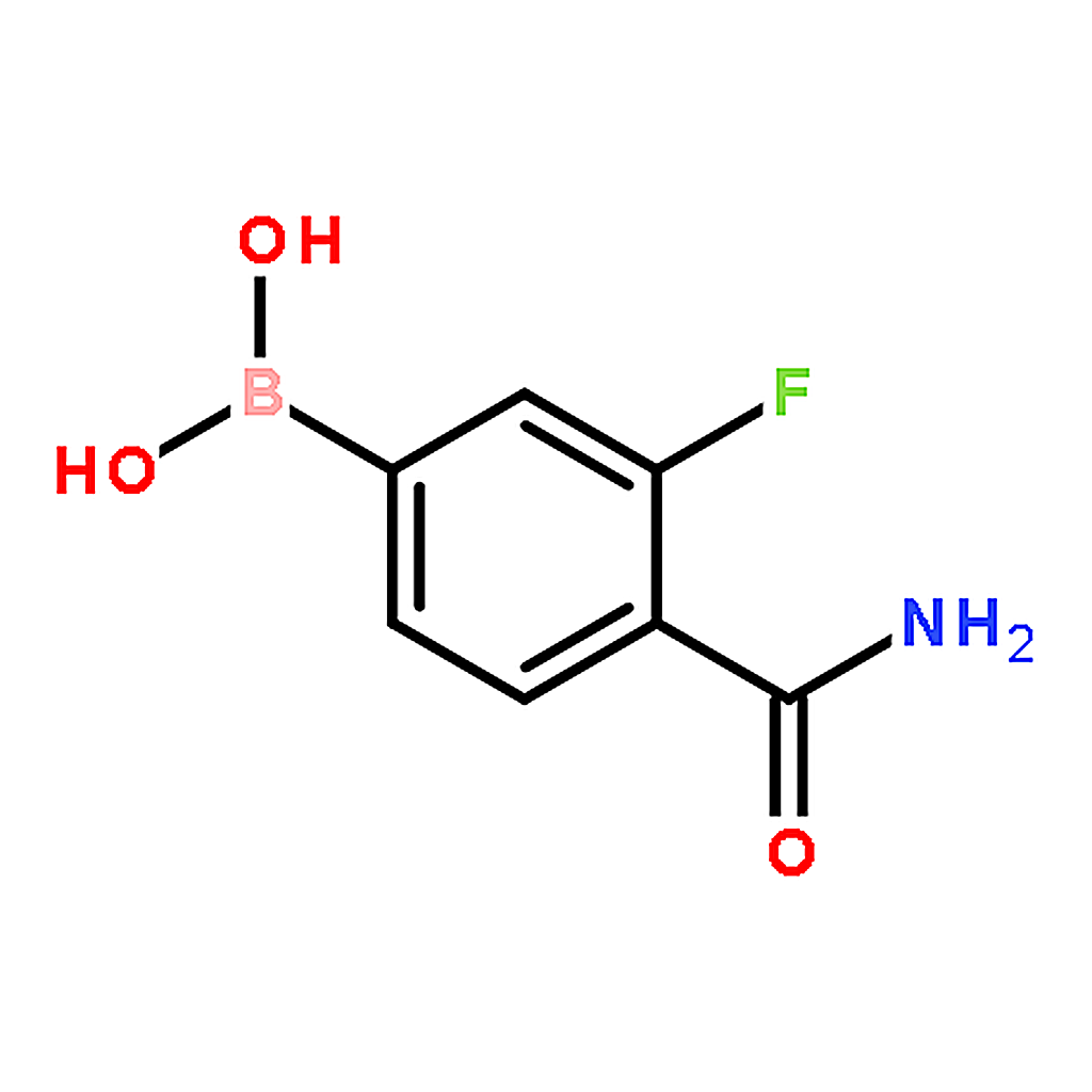 RHAWN (4-Carbamoyl-3-fluorophenyl)boronic acid