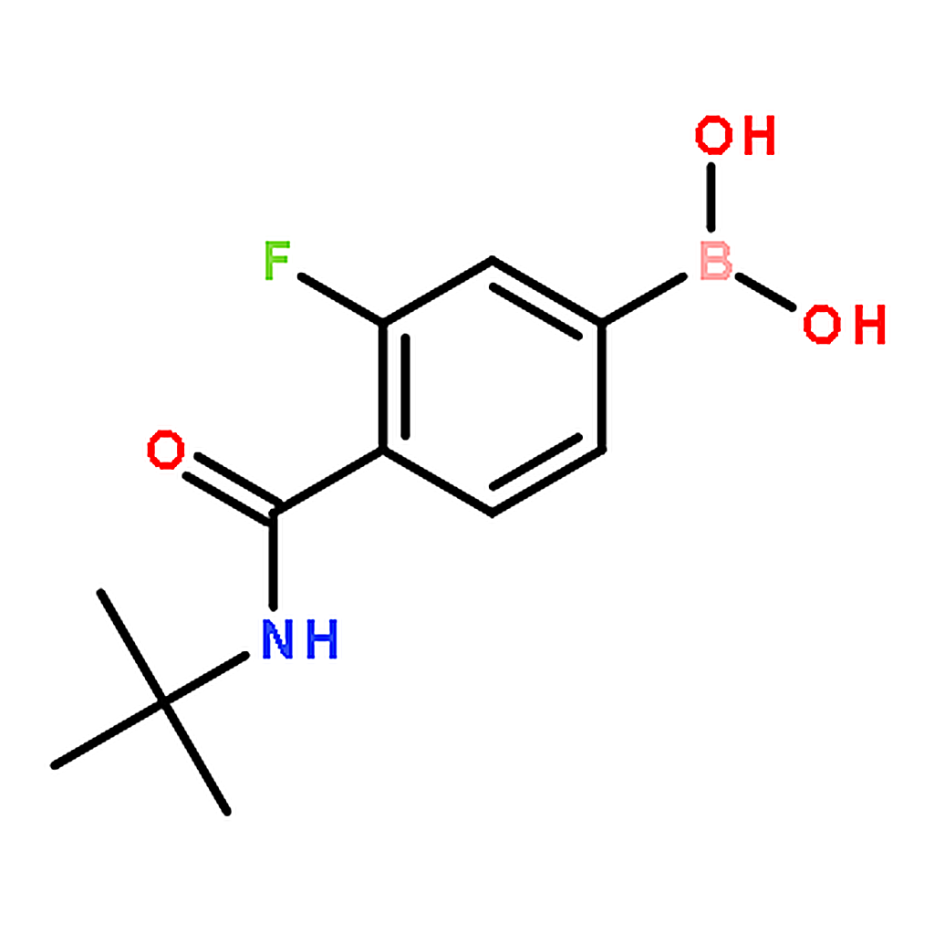 RHAWN [4-(tert-butylcarbamoyl)-3-fluoro-phenyl]boronic acid