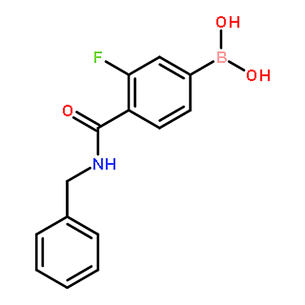 RHAWN (4-(Benzylcarbamoyl)-3-fluorophenyl)boronic acid