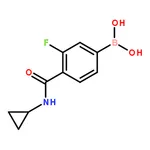 RHAWN 4-(Cyclopropylcarbamoyl)-3-fluorophenylboronic acid