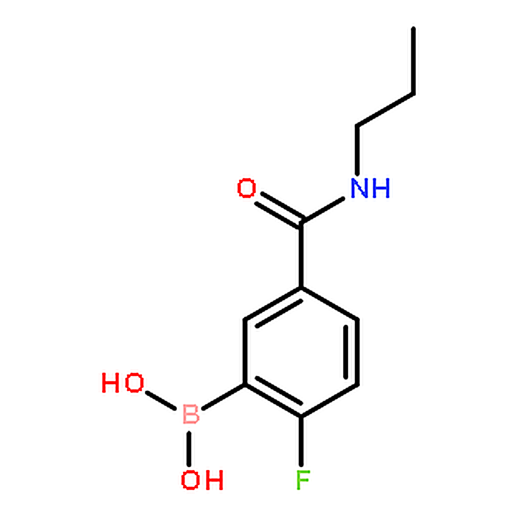 RHAWN (2-Fluoro-5-(propylcarbamoyl)phenyl)boronic acid