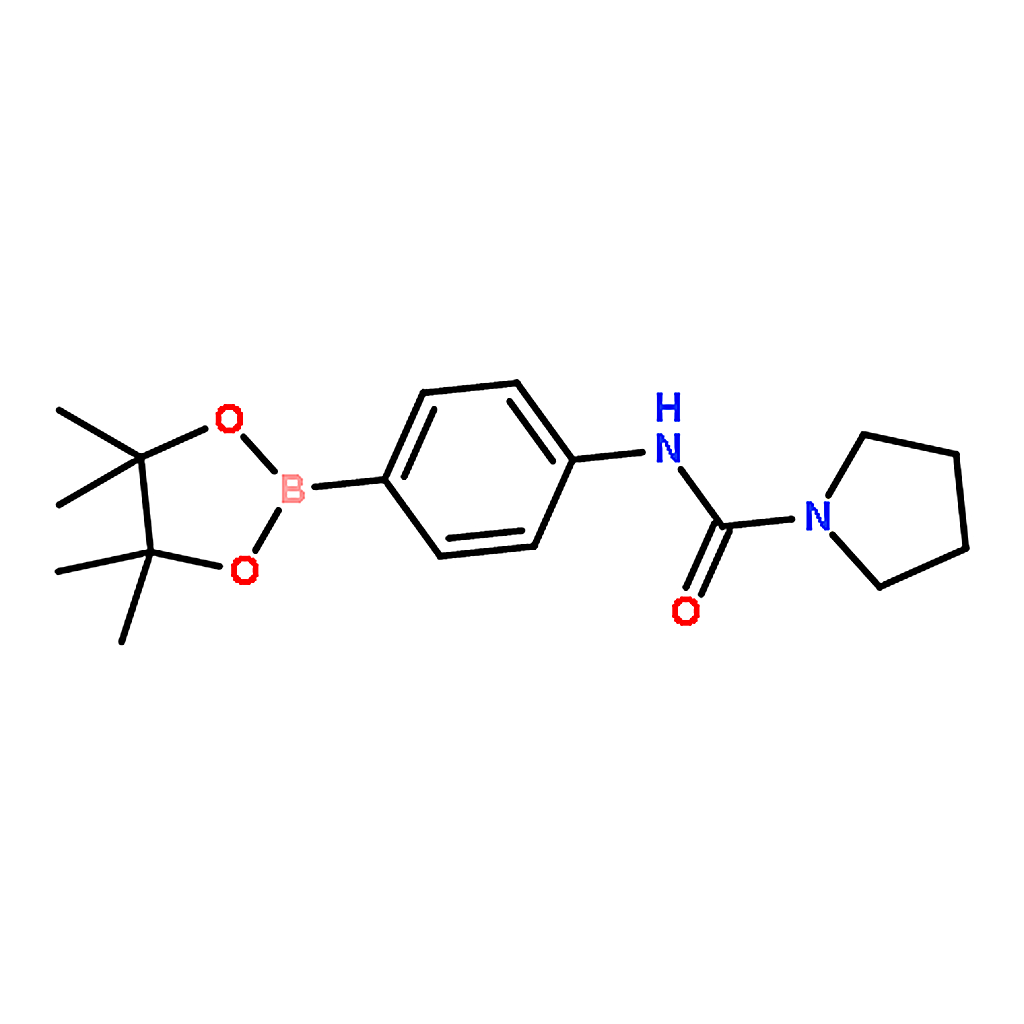 RHAWN N-(4-(4，4，5，5-Tetramethyl-1，3，2-dioxaborolan-2-yl)phenyl)pyrrolidine-1-carboxamide