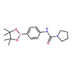 RHAWN N-(4-(4,4,5,5-Tetramethyl-1,3,2-dioxaborolan-2-yl)phenyl)pyrrolidine-1-carboxamide