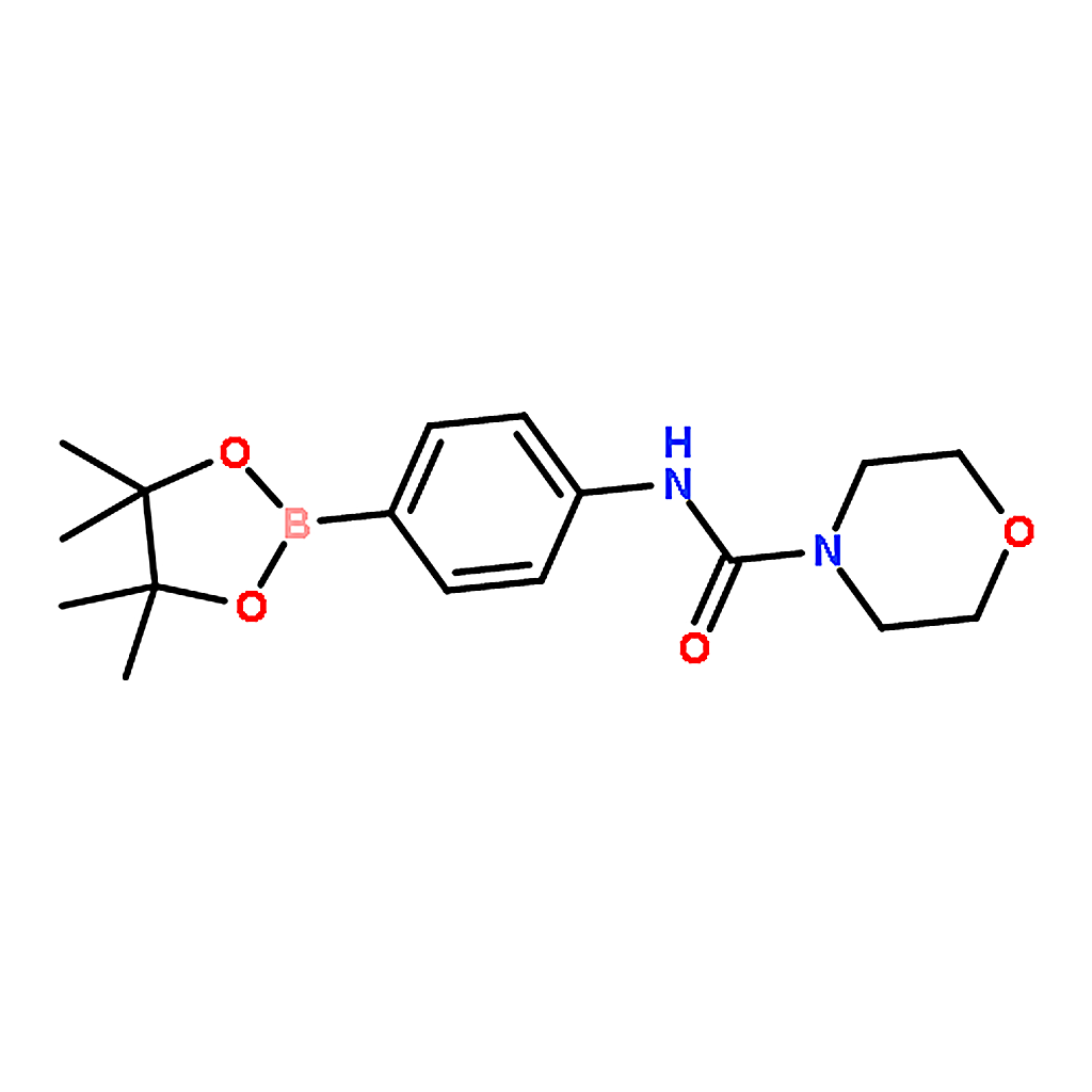 RHAWN 4-(4-Morpholinylcarbonylamino)benzeneboronic acid pinacol ester, 98%