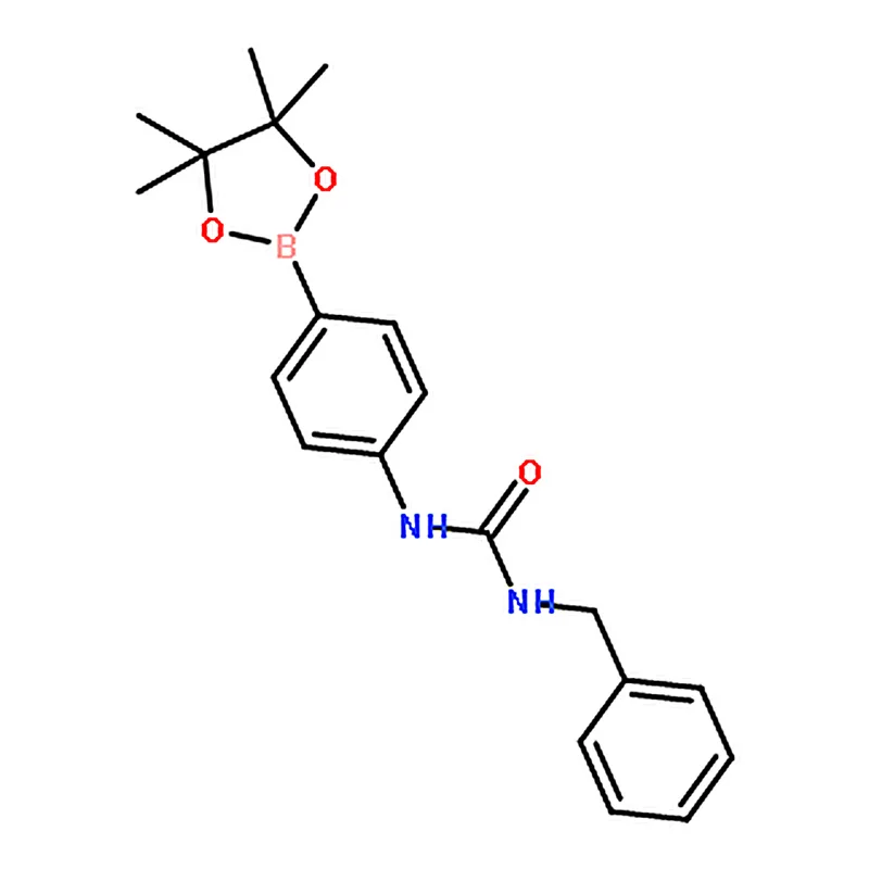 RHAWN 1-Benzyl-3-(4-(4,4,5,5-tetramethyl-1,3,2-dioxaborolan-2-yl)phenyl)urea