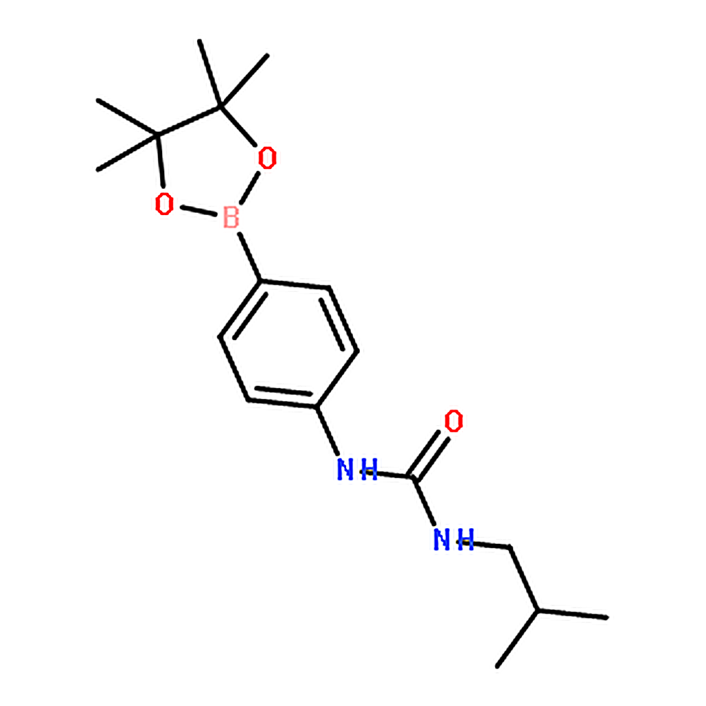 RHAWN 1-Isobutyl-3-(4-(4，4，5，5-tetramethyl-1，3，2-dioxaborolan-2-yl)phenyl)urea
