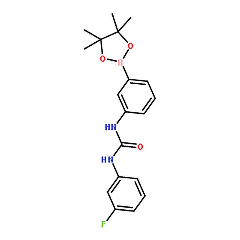 RHAWN 1-(3-Fluorophenyl)-3-(3-(4,4,5,5-tetramethyl-1,3,2-dioxaborolan-2-yl)phenyl)urea