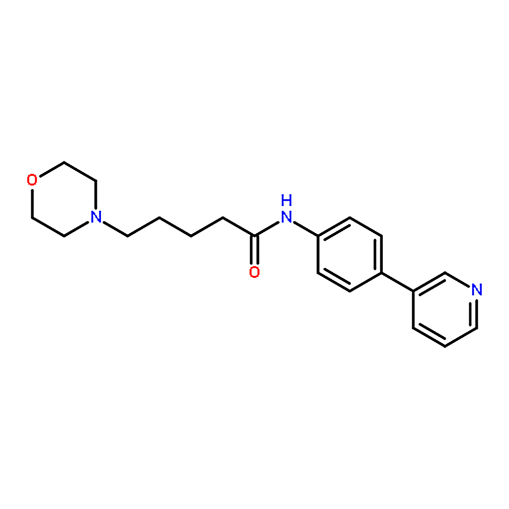 RHAWN 5-Morpholino-N-(4-(pyridin-3-yl)phenyl)pentanamide