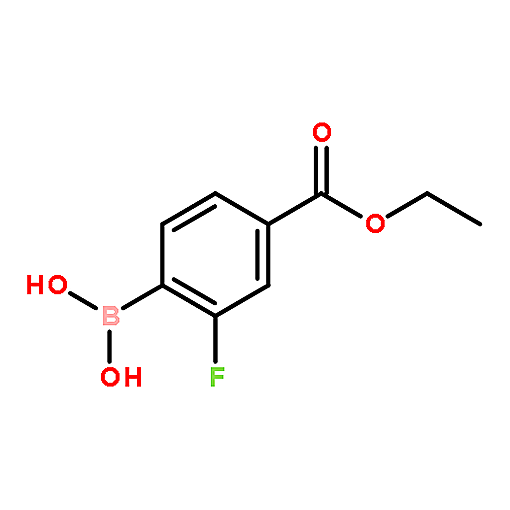 RHAWN 2-Fluoro-4-ethoxycarbonylphenylboronic acid