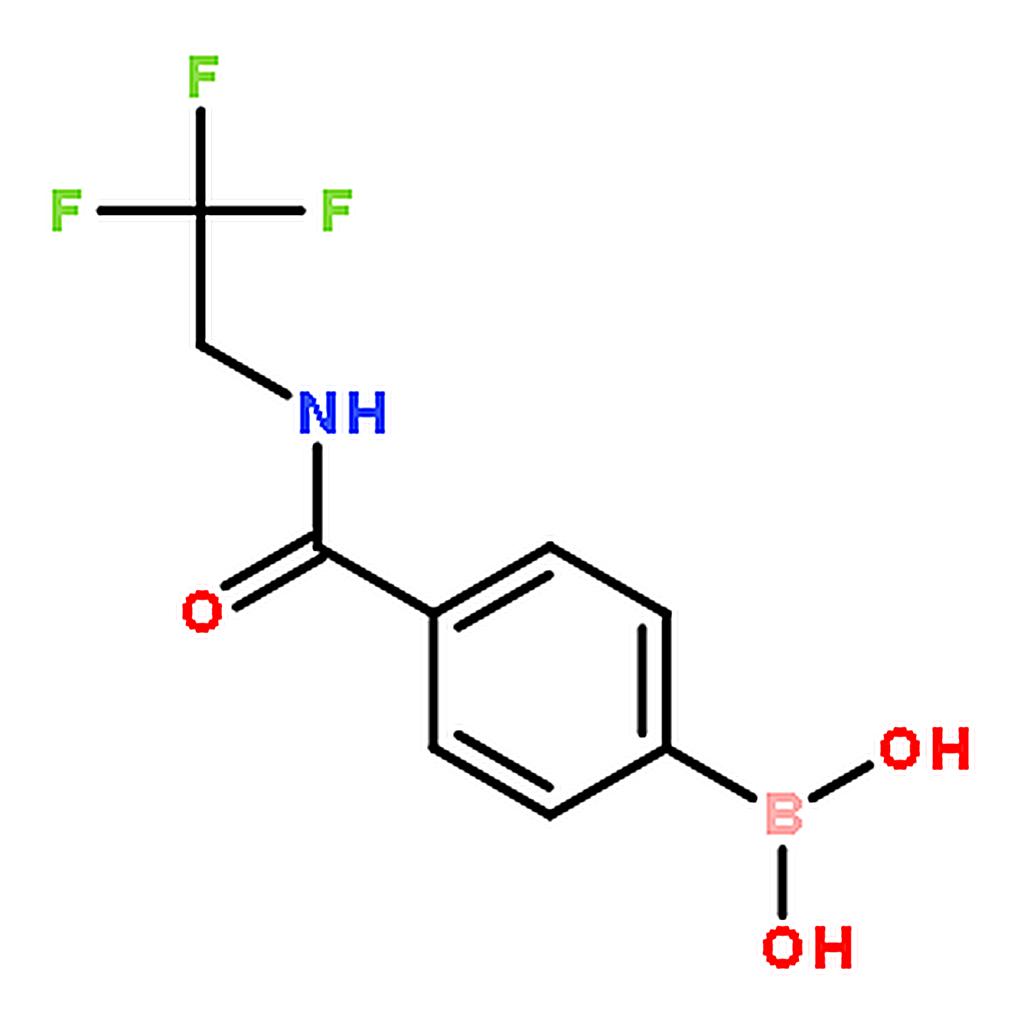 RHAWN (4-((2,2,2-Trifluoroethyl)carbamoyl)phenyl)boronic acid