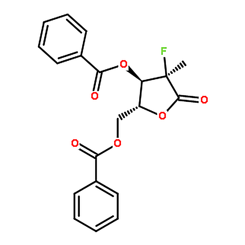 RHAWN ((2R,3R,4R)-3-(Benzoyloxy)-4-fluoro-4-methyl-5-oxotetrahydrofuran-2-yl)methyl benzoate