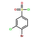 RHAWN 4-Bromo-3-chlorobenzene-1-sulfonyl chloride