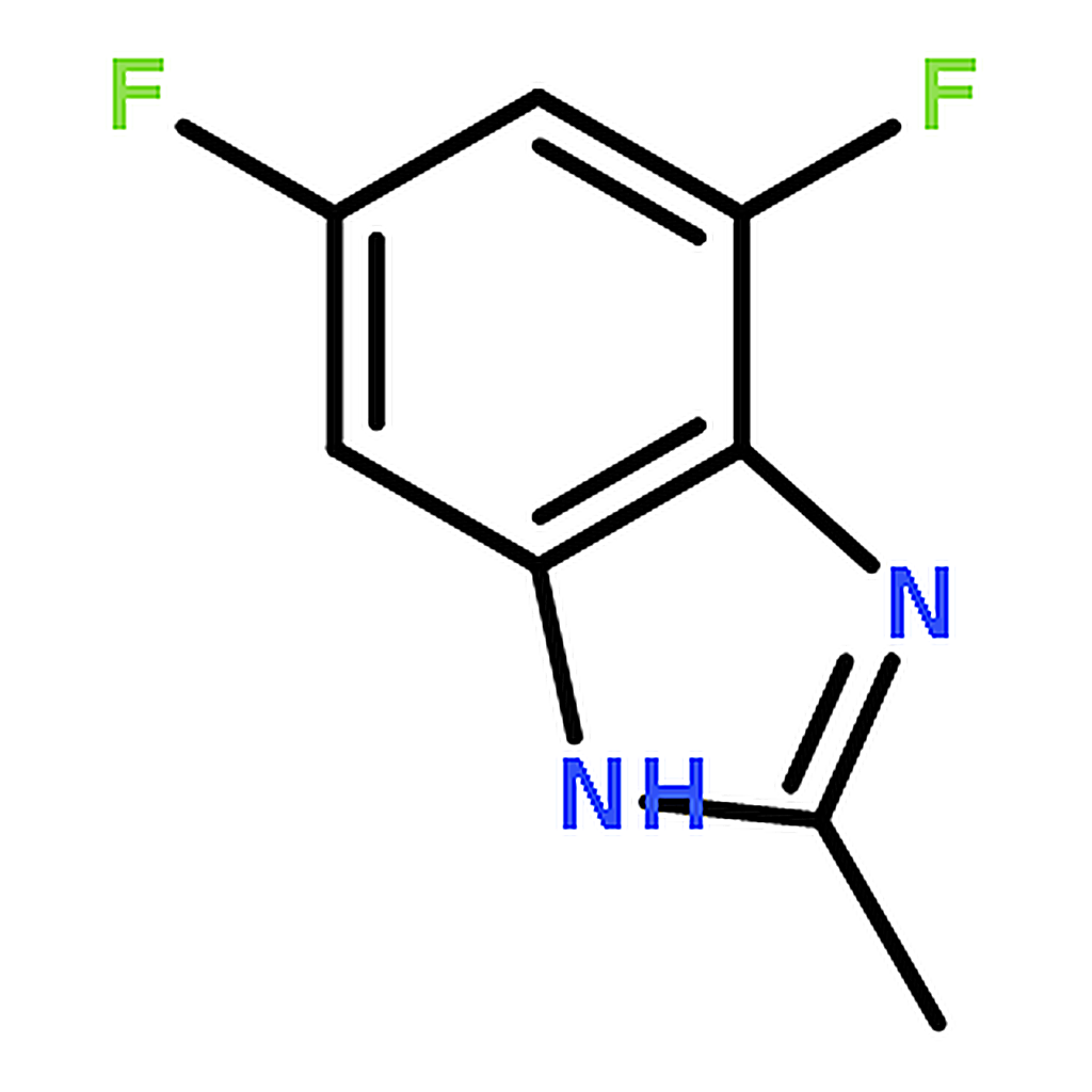 RHAWN 4，6-difluoro-2-methyl-1H-benzimidazole