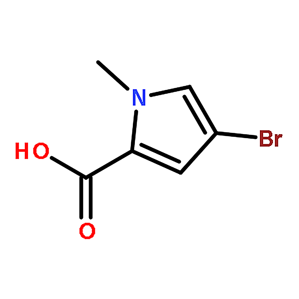 RHAWN 4-Bromo-1-methyl-1H-pyrrole-2-carboxylic acid