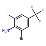RHAWN 2-Bromo-6-iodo-4-(trifluoromethyl)aniline
