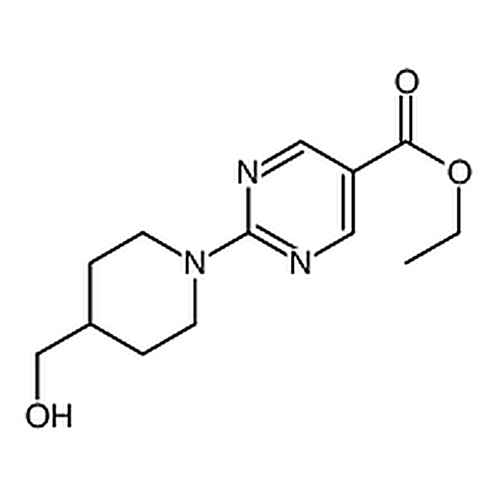 RHAWN Ethyl 2-(4-(hydroxymethyl)piperidin-1-yl)pyrimidine-5-carboxylate